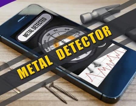 Aplicaciones que detectan metales