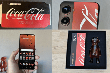 El nuevo celular 10 pro de Coca Cola